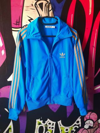 L Chaqueta Adidas Originals Firebird Azul eléctric