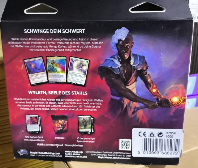 Magic The Gathering Commander Calor de Bat. aleman