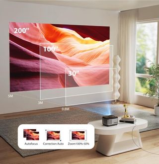 Proyector 4K con Autofoco