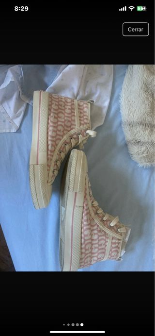 Zapatos Guess Beige y Rosa