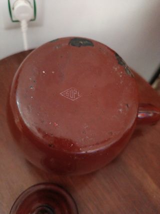 Tetera/Cafetera de porcelana esmaltada