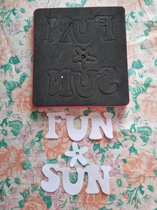 Fustella Sizzix Bigz Fun Sun + Fiore