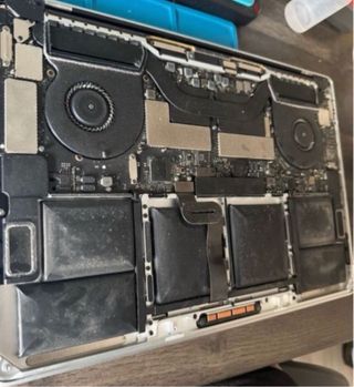 Limpieza y cambio pasta térmica MacBook