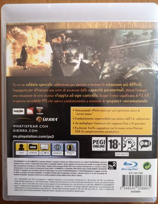 Fear 1 PS3 Playstation 3