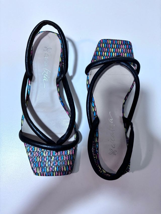 Sandalias Escalzia Planas Multicolor