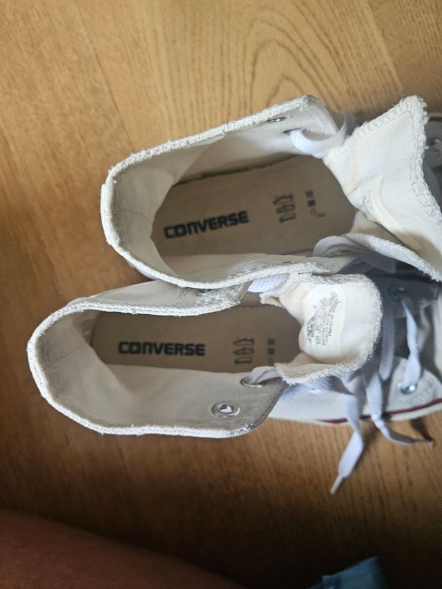 Converse All Star Bianche Alte