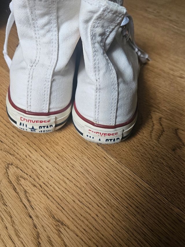 Converse All Star Bianche Alte