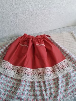 Traje Regional Aldeana Niña 6-7 años 