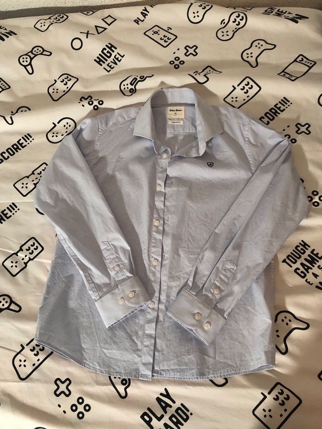 Camisa niño Alvaro Moreno azul