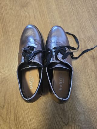 Zapatos Marypaz plateados