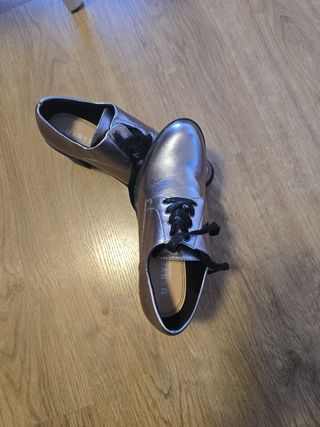 Zapatos Marypaz plateados