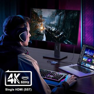 Adaptador USB-C a Doble HDMI 4K@60Hz