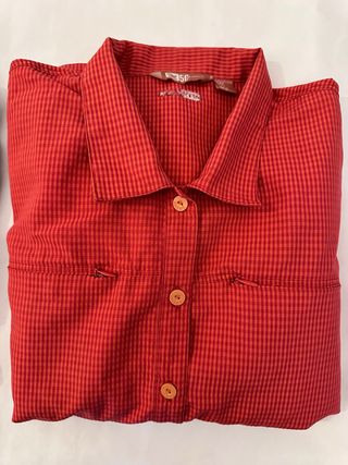 Camicia Salewa a quadri rossa
Ideale per trekking