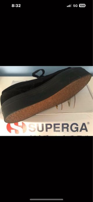 Zapatillas Superga Negras