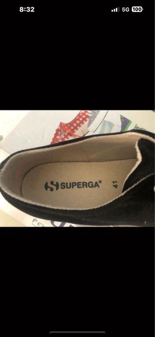Zapatillas Superga Negras