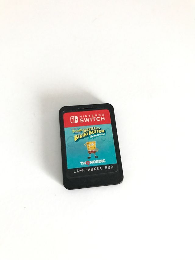 Juego Nintendo Switch Bob Esponja Rehydrated.
