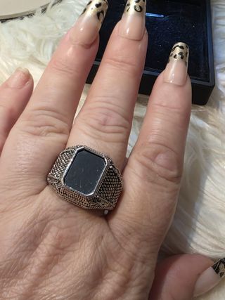 Anillo Hombre Onix 