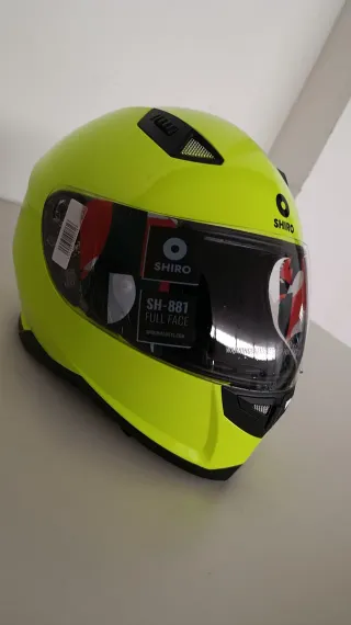 Casco Shiro SH-881 Amarillo
