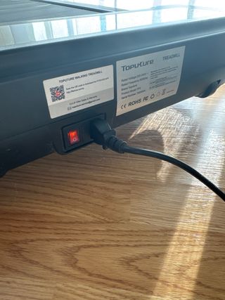 Cinta de correr eléctrica TOPUTRE con control