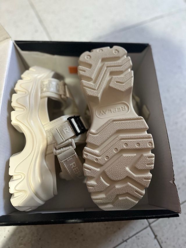 Sandalias Replay Beige Talla 37