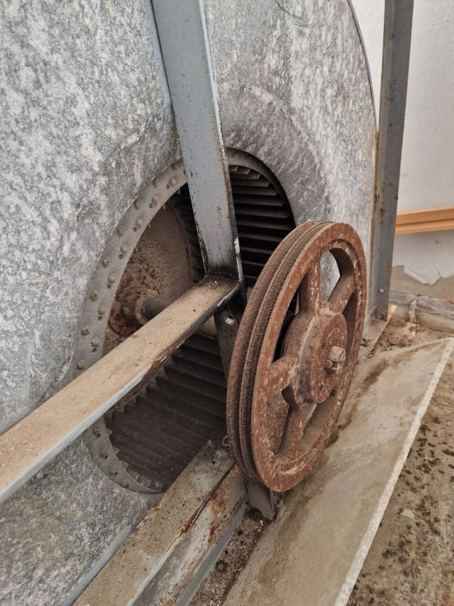 Turbina extractora industrial