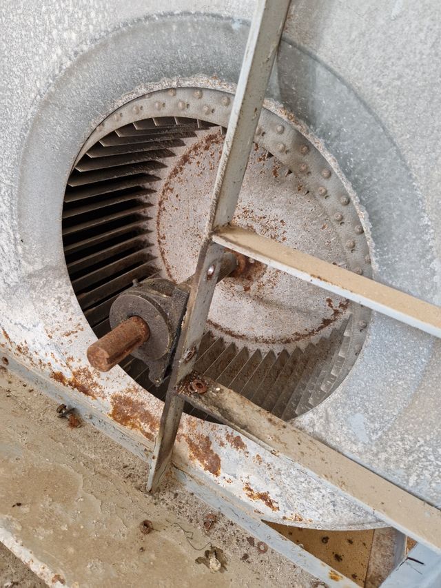 Turbina extractora industrial