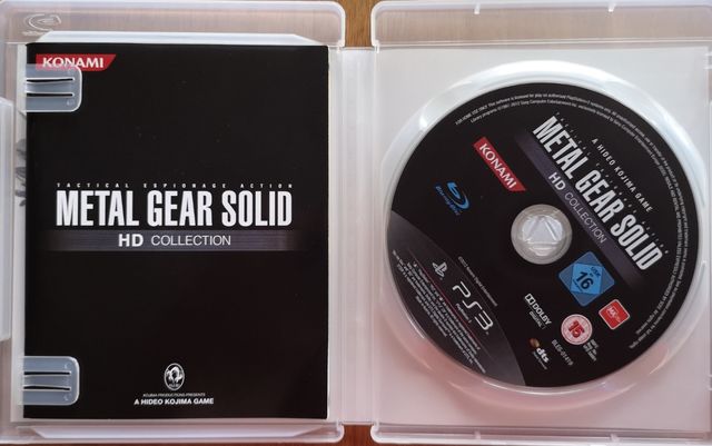 Metal Gear Solid HD Collection PS3 Konami