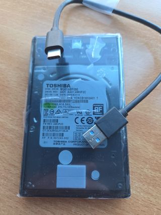 Disco Duro Externo Toshiba 500GB 2.5