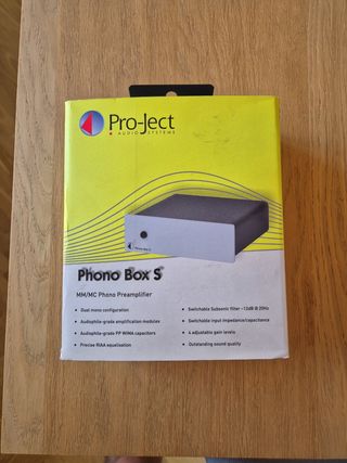 Pro-Ject Phono Box S Previo MM/MC Negro