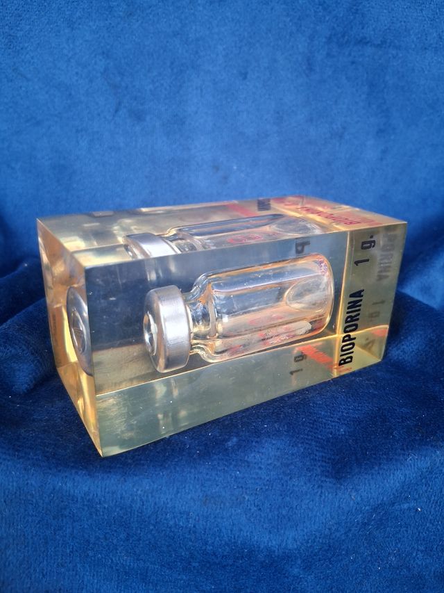 Pisapapeles Farmacia Antiguo