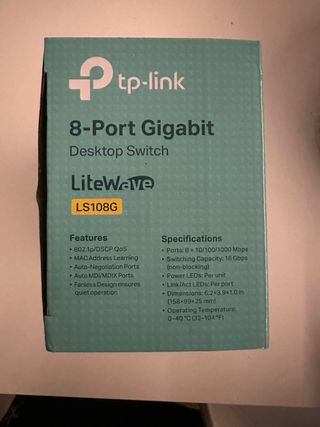 TP-Link LS108G Switch 8 Puertos Gigabit