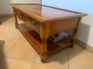 Mesa de centro italiana madera
