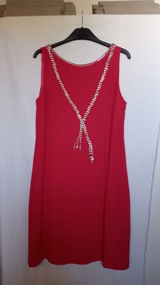 Vestido Monsoon pink Largo