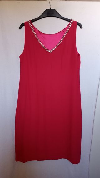 Vestido Monsoon pink Largo