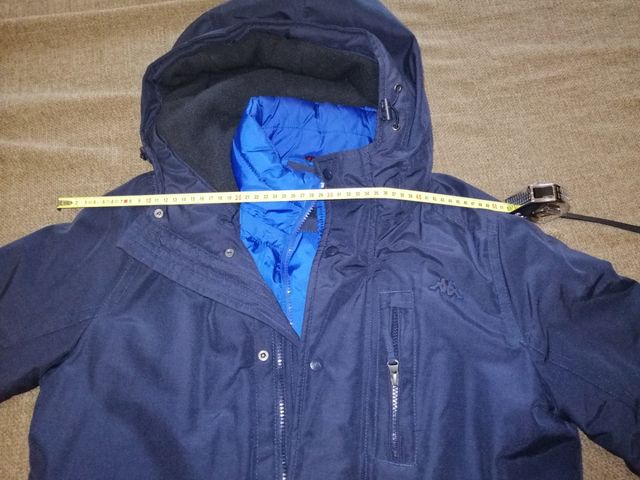 Robe di Kappa Giubbotto Imbottito Blu Tg. S