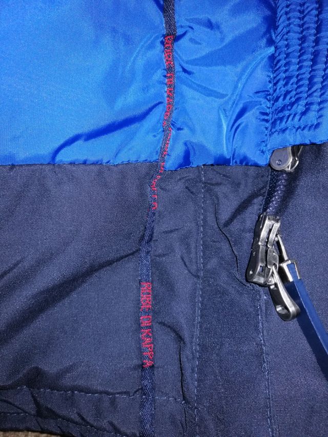 Robe di Kappa Giubbotto Imbottito Blu Tg. S