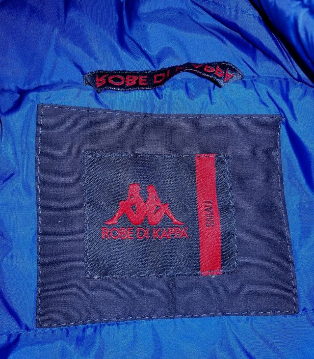 Robe di Kappa Giubbotto Imbottito Blu Tg. S