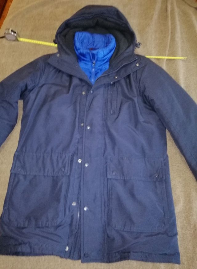 Robe di Kappa Giubbotto Imbottito Blu Tg. S