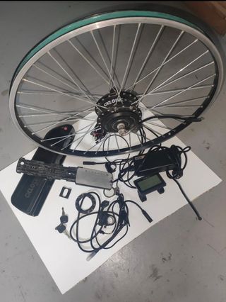 Kit Conversión Bicicleta Eléctrica Cicloteck