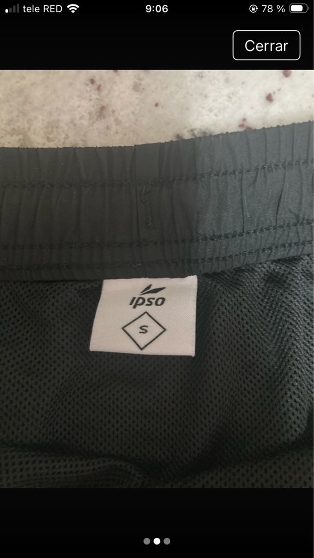 Ipso Pantalón Corto Hombre Talla S