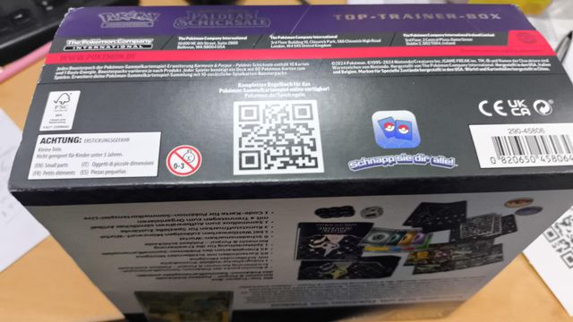 Pokémon Paldea's Schicksale Caja Entrenador