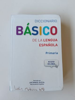 Diccionario español
