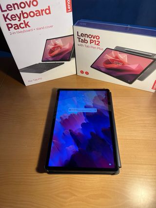 Lenovo Tab P12 con Teclado y Lápiz