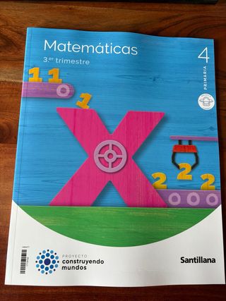 MATEMATICAS MOCHILA LIGERA 4 PRIMARIA CONSTRUYE...