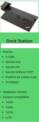 Dock Station Lenovo ThinkPad