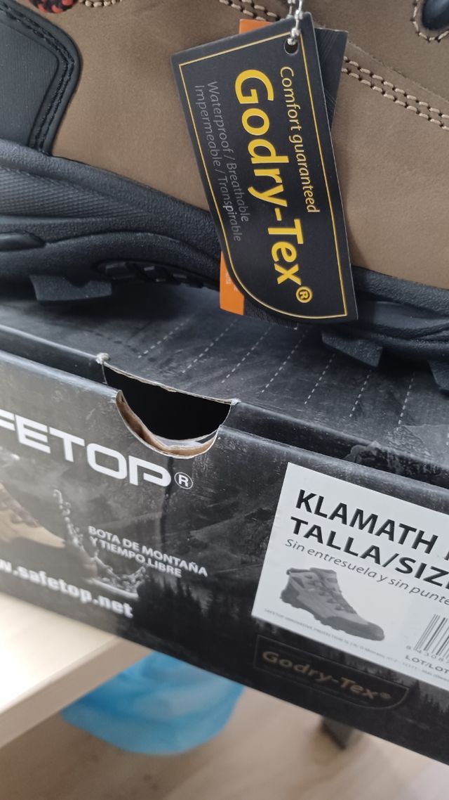 Bota Trekking Impermeable Safetop T-47