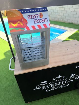 Alquiler máquina de perritos calientes