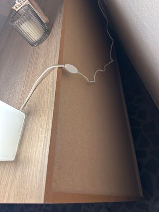 Aparador de salón madera y cristal