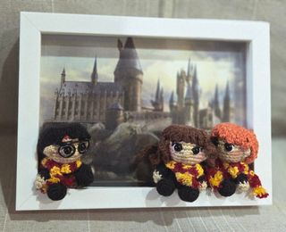 Cuadro Amigurumi Harry Potter