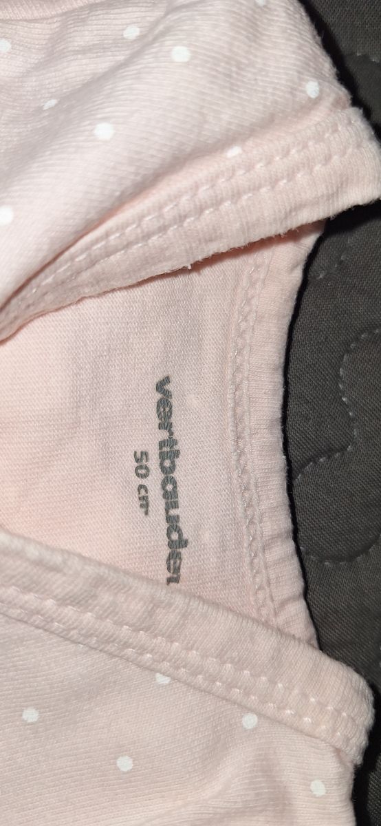 6 bodies niña manga larga 50cm